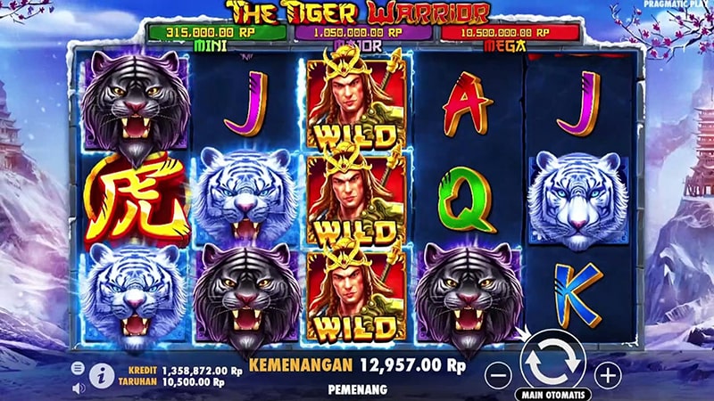 demo slot the tiger warrior pragmatic play terpercaya